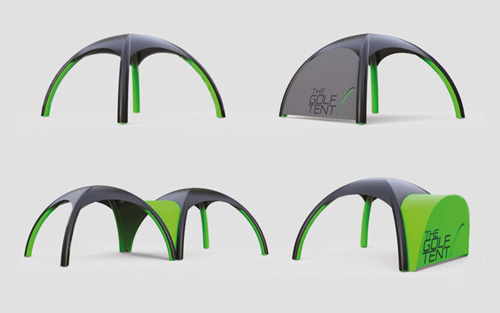 The Golf Tent from all angles